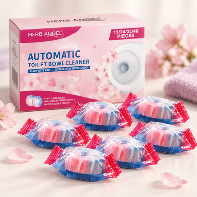 Lot de 6 pastilles nettoyantes pour WC