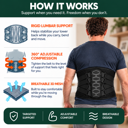 DadBack Lumbar Belt