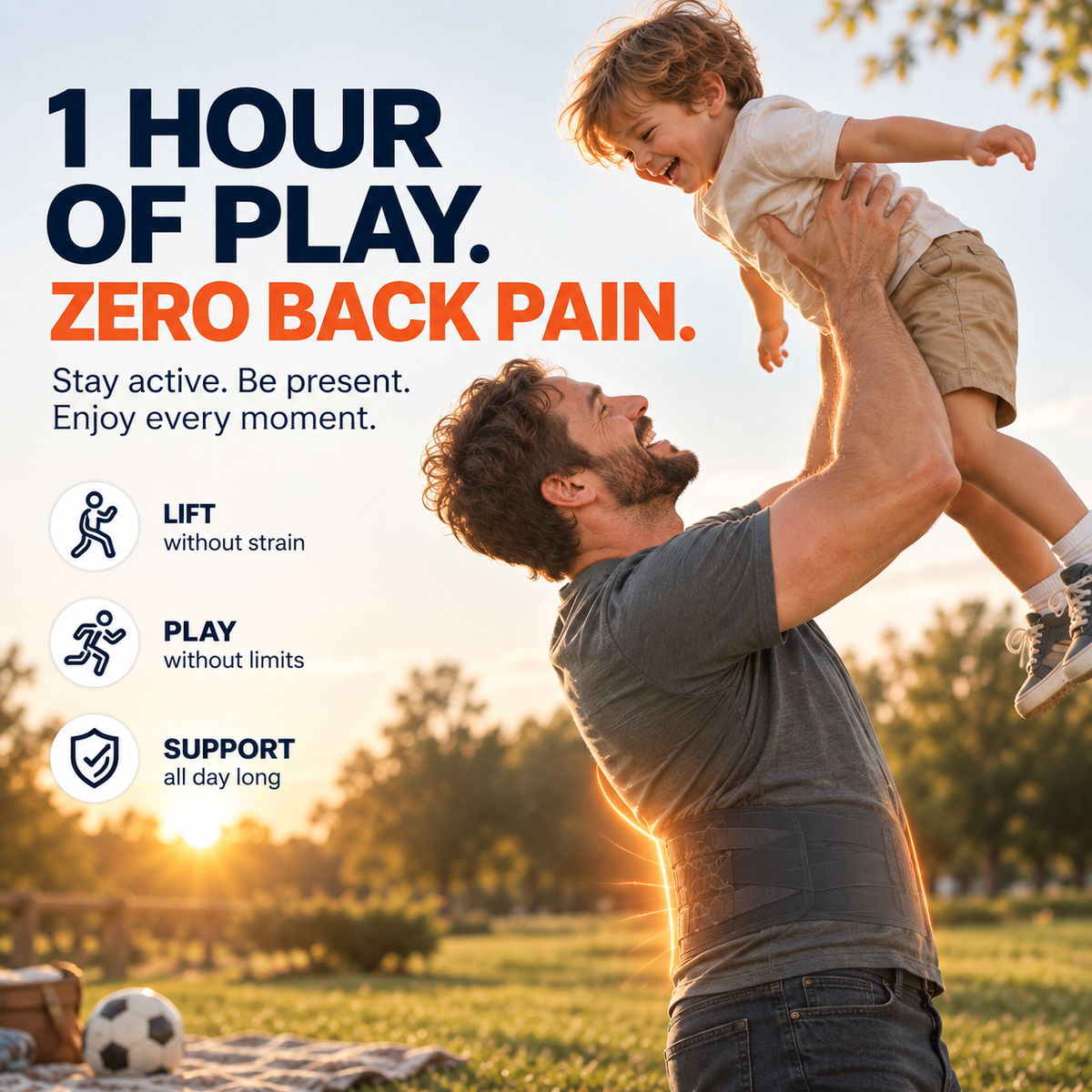 DadBack Lumbar Belt